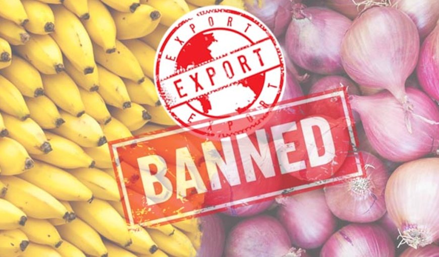 Govt Imposes Ban on Export of Bananas, Onions For Ramadan