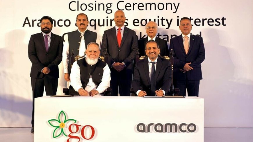 Saudi Aramco Finalizes Purchase of 40% Stake in GO Pakistan