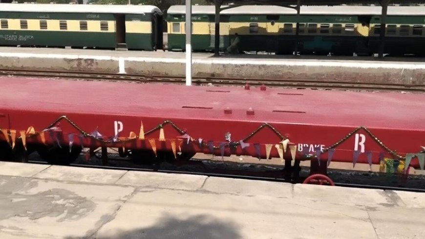 Pakistan Railways adds high-capacity freight wagons to its fleet.